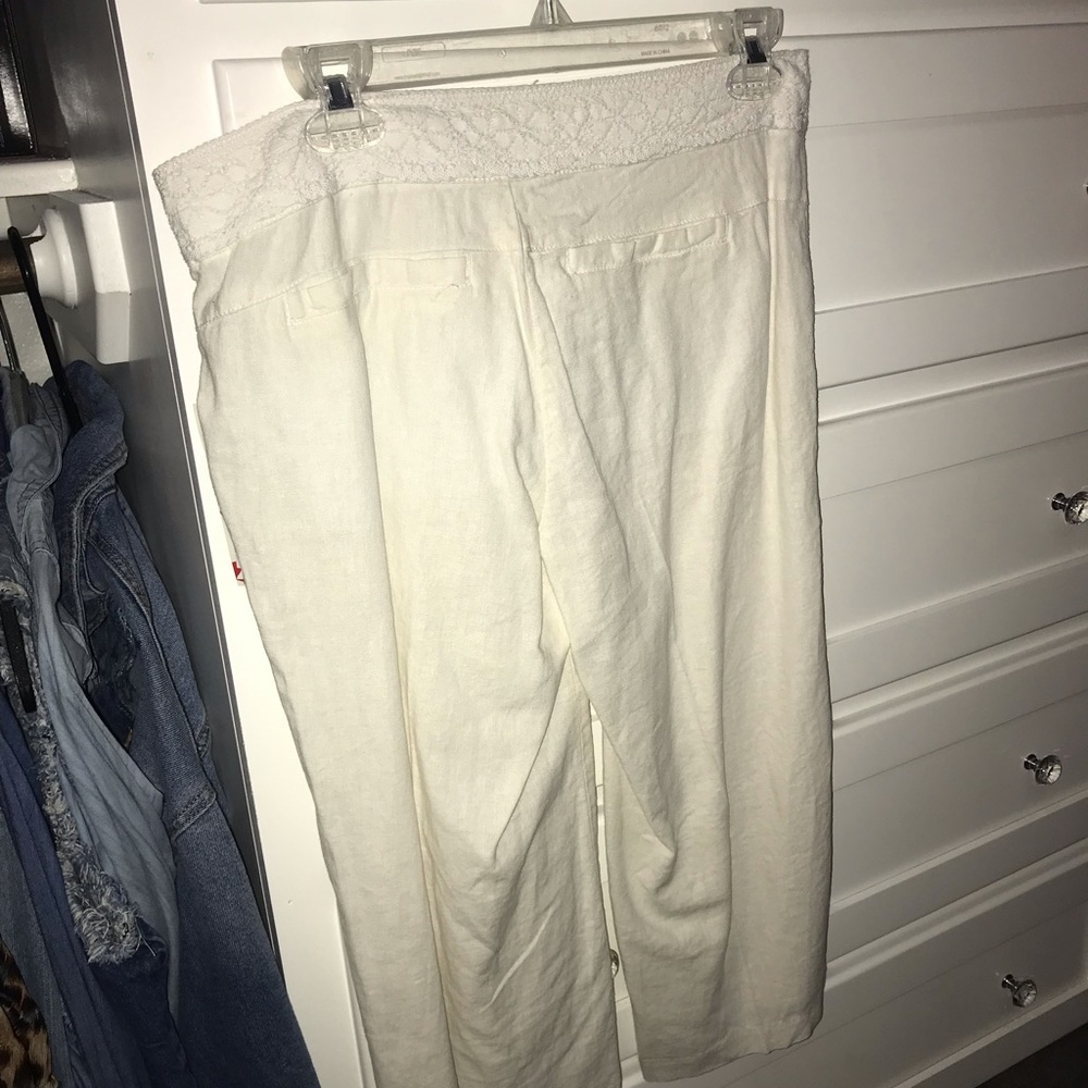 Linen capris - Picture 2 of 3